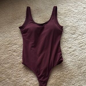 Maroon Bodysuit
